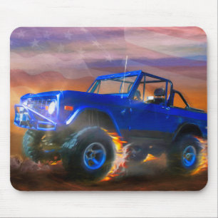 Bronco 4X4 "OFF ROAD RAGER" Mousepad