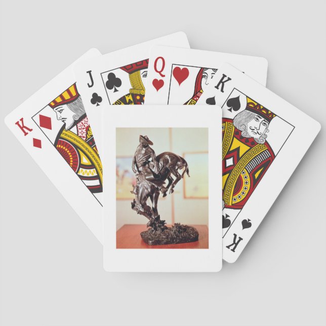 Bronco-Buster (bronze) Spielkarten (Rückseite)