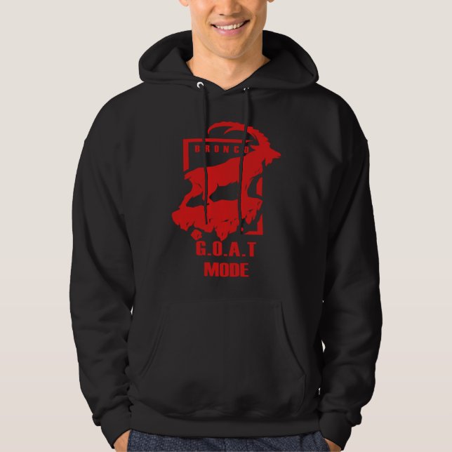 BRONCO G O A MODE HOODIE (Vorderseite)