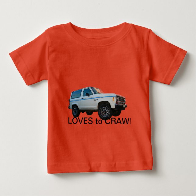 BRONCO II BABY T-SHIRT (Vorderseite)