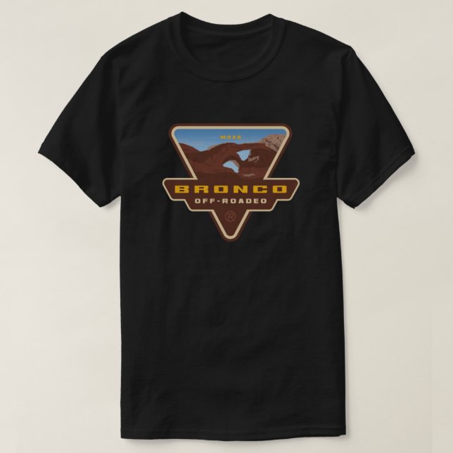 Bronco Off Roadeo Moab Klassischer T - Shirt (Design vorne)
