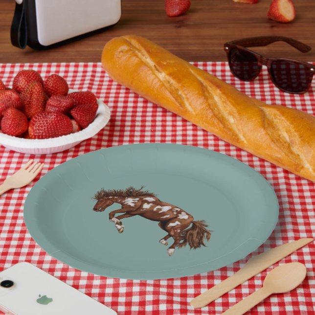 Bronco  pappteller (Picknick)