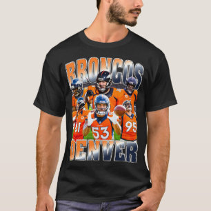 Broncos Denver Bootleg 90s Vintage College T-shirt