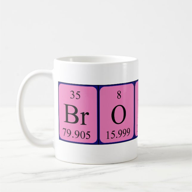 Bronny Periodenname Tasse (Links)