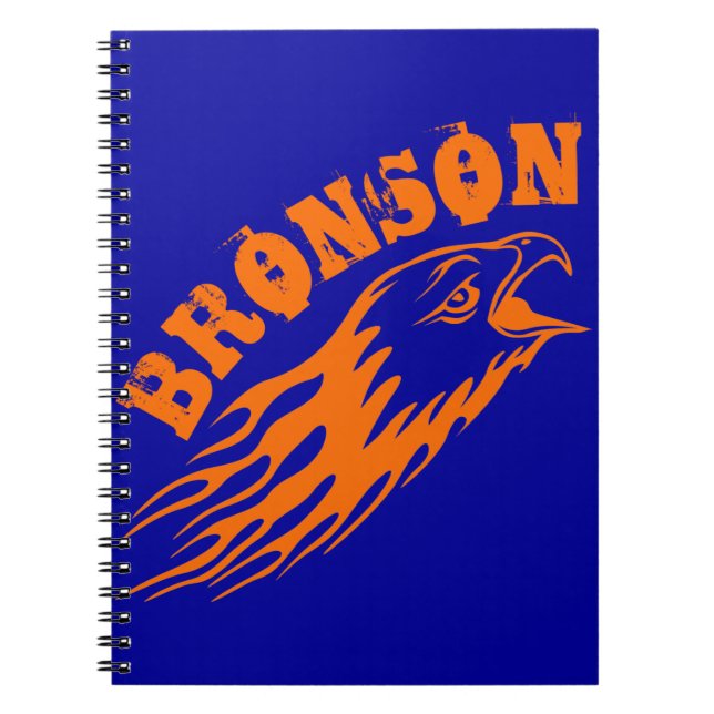 Bronson Eagles Design Notizblock (Vorderseite)