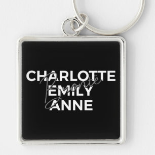 Brontë Sisters II - Charlotte & Emily & Anne Schlüsselanhänger