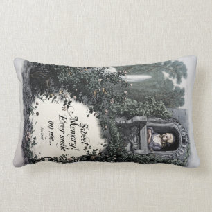 Brontë "Sweet Memory" Viktorianisch Art Poetlow P Lendenkissen