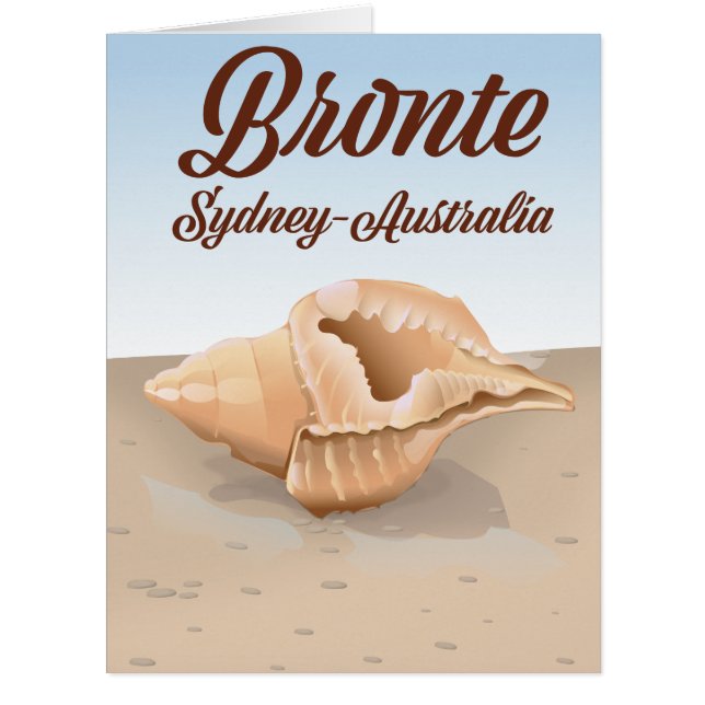 Bronte, Sydney, Australien Vintage Reise (Vorderseite)