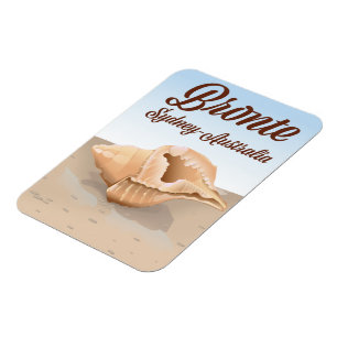 Bronte, Sydney, Australien Vintage Reise Magnet