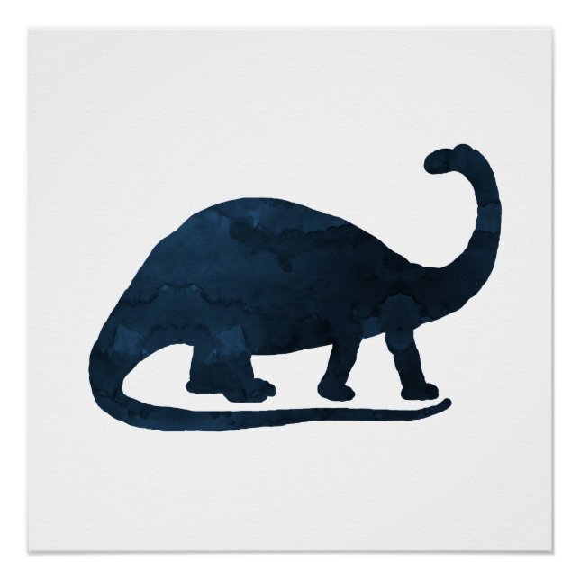Brontosaurus Poster (Vorderseite)