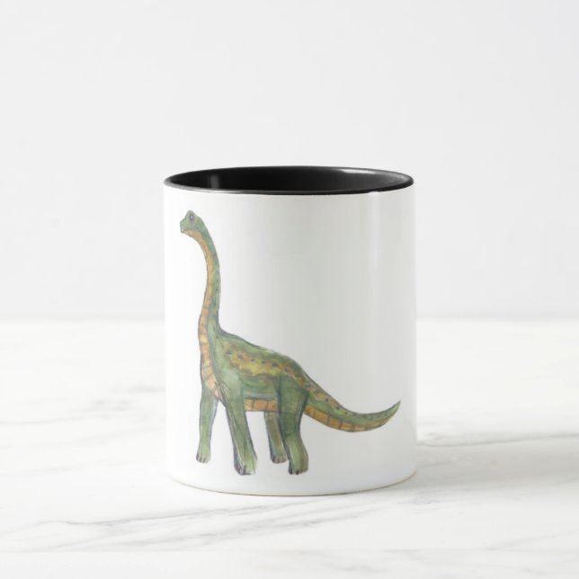 Brontosaurusdinosaurier-Tasse Tasse (Zentrum)