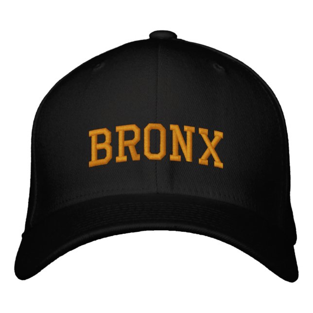 BRONX Baseball Cap Bestickte Kappe (Vorderseite)