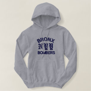 Bronx-Bomber Bestickter Hoodie