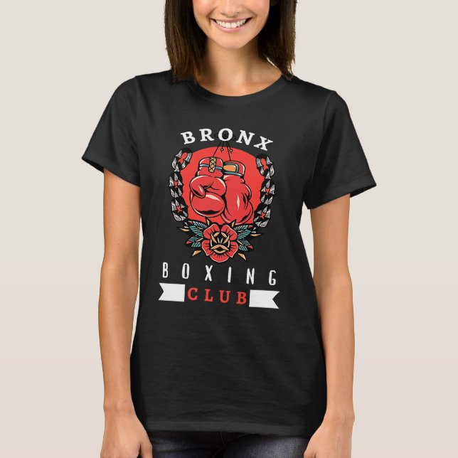 Bronx Boxing Club  vintage distressed Boxer T-Shirt (Vorderseite)