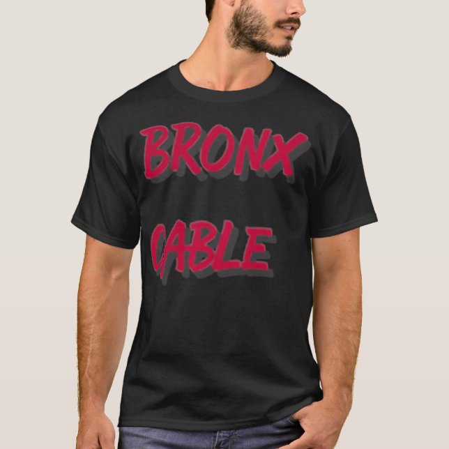Bronx Kabel rot Pullover  (Vorderseite)