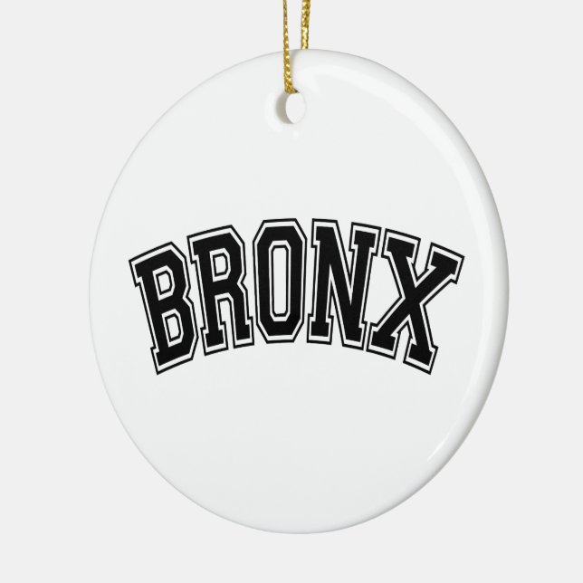 BRONX KERAMIK ORNAMENT (Links)