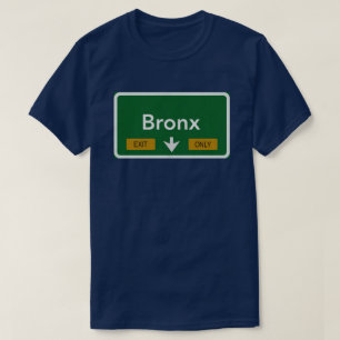 Bronx-Landstraßen-Zeichen T-Shirt