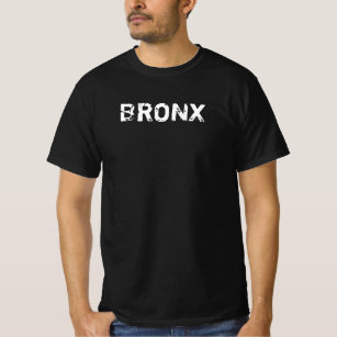 Bronx New York City Nyc Retro Classic Black Value T-Shirt