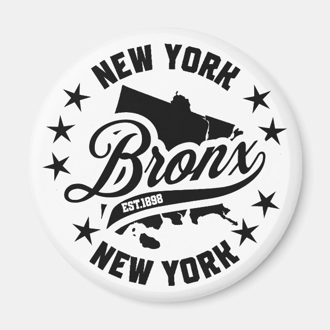 Bronx, New York Magnet (Vorne)