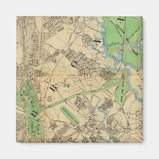 Bronx, New York Magnet (Vorne)