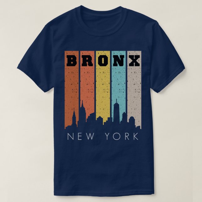 Bronx New York NY T-Shirt (Design vorne)