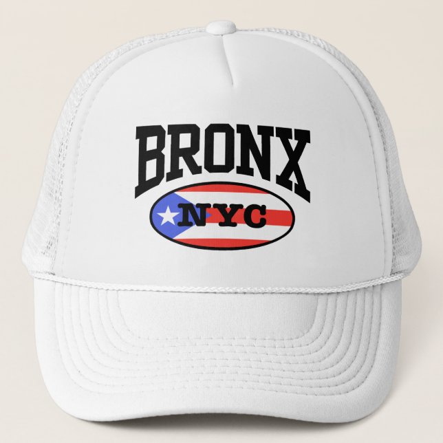 Bronx Puerto Rico Truckerkappe (Vorderseite)