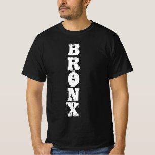 Bronx Retro Klassiker Nyc New York City Schwarzwer T-Shirt