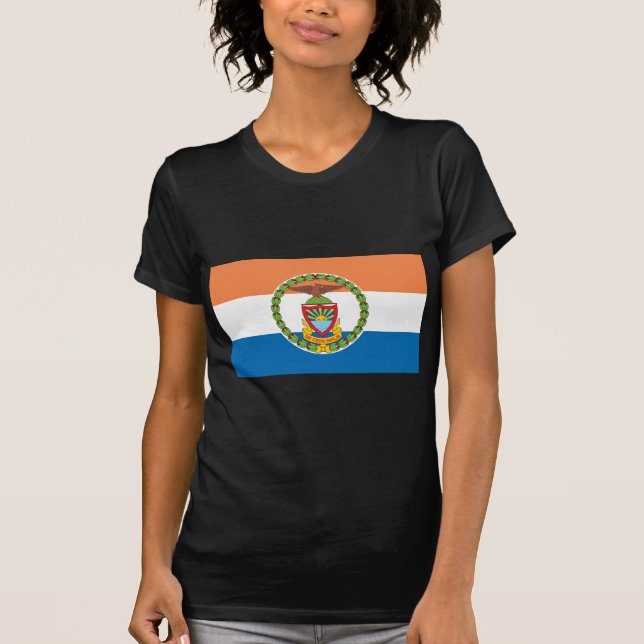 Bronx-Stadt-Flagge T-Shirt (Vorderseite)