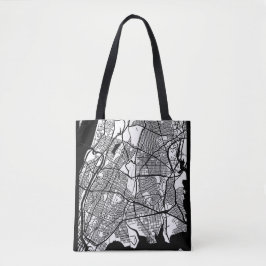 Bronx USA City Map Tasche