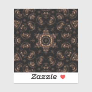 Bronze Age Mandala Aufkleber