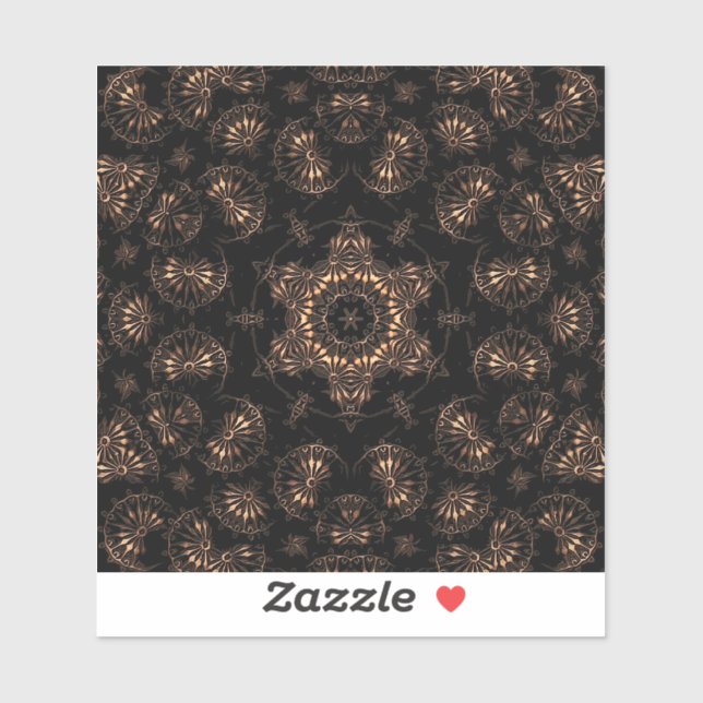 Bronze Age Mandala Aufkleber (Blatt)