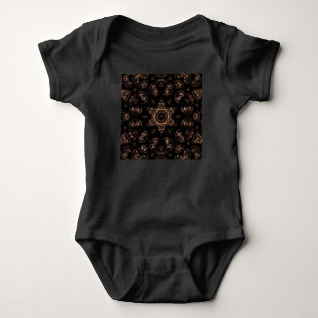 Bronze Age Mandala Baby Strampler (Vorderseite)