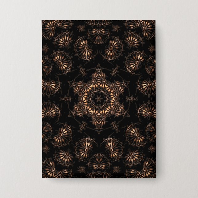 Bronze Age Mandala Button (Vorderseite)