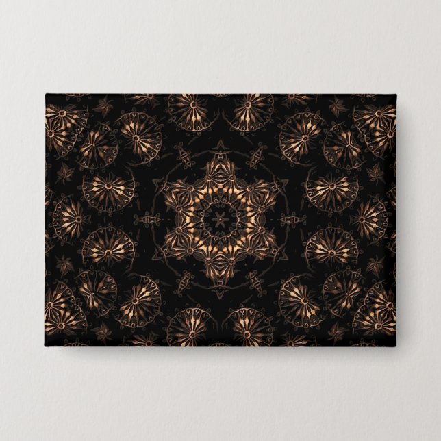 Bronze Age Mandala Button (Vorderseite)