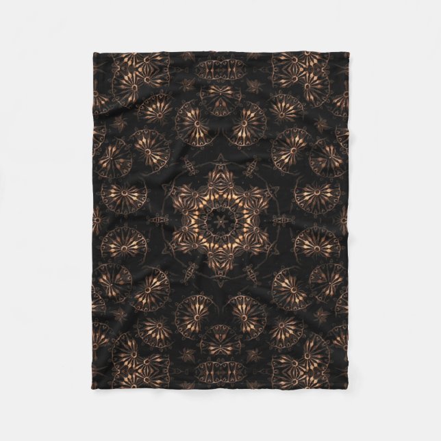 Bronze Age Mandala Fleecedecke (Vorderseite)