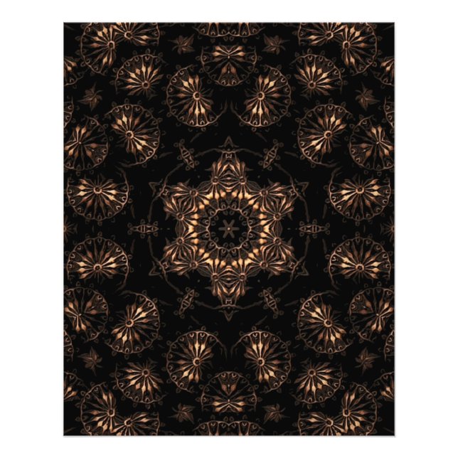Bronze Age Mandala Fotodruck (Vorne)