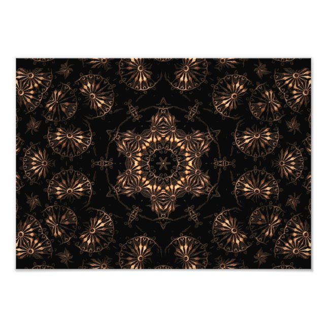 Bronze Age Mandala Fotodruck (Vorne)