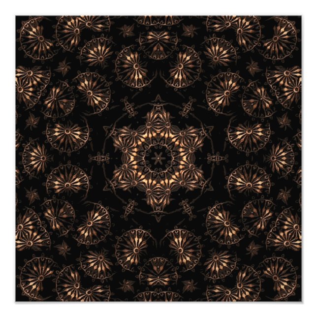 Bronze Age Mandala Fotodruck (Vorne)