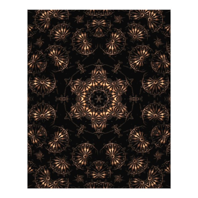 Bronze Age Mandala Fotodruck (Vorne)