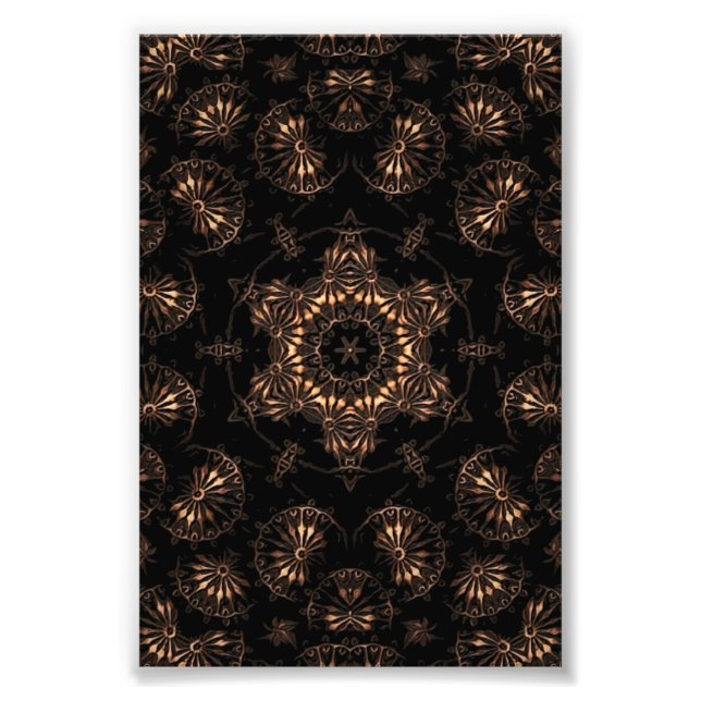 Bronze Age Mandala Fotodruck (Vorne)