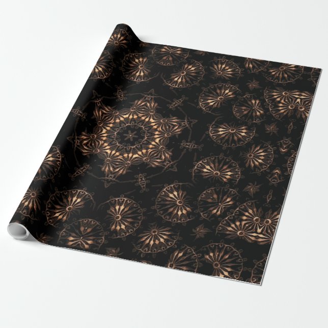 Bronze Age Mandala Geschenkpapier (Ungerollt)