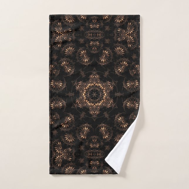 Bronze Age Mandala Handtuch (Handtuch)