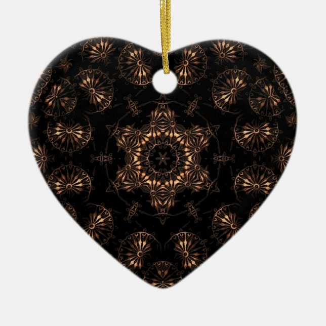 Bronze Age Mandala Keramik Ornament (Vorne)