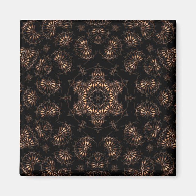 Bronze Age Mandala Magnet (Vorne)
