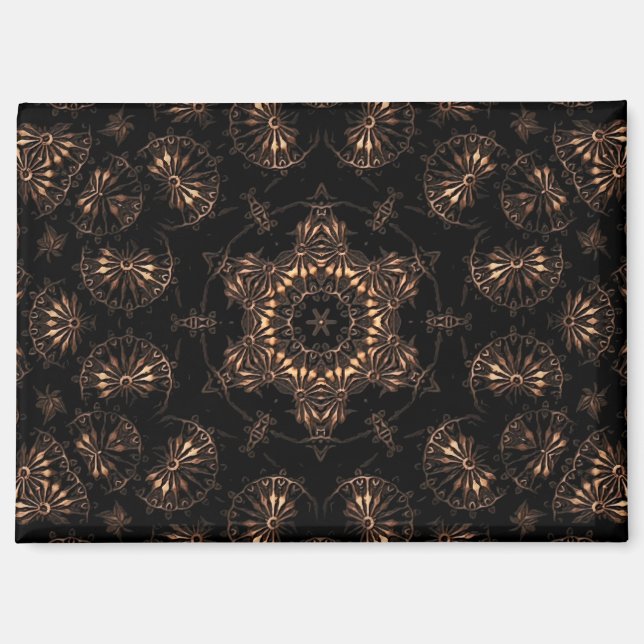 Bronze Age Mandala Magnet (Vorderseite)