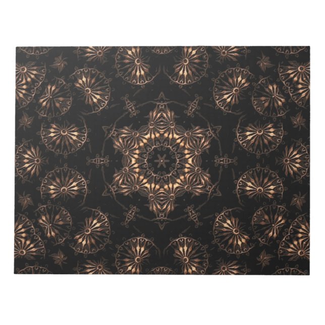 Bronze Age Mandala Notizblock (Vorderseite)