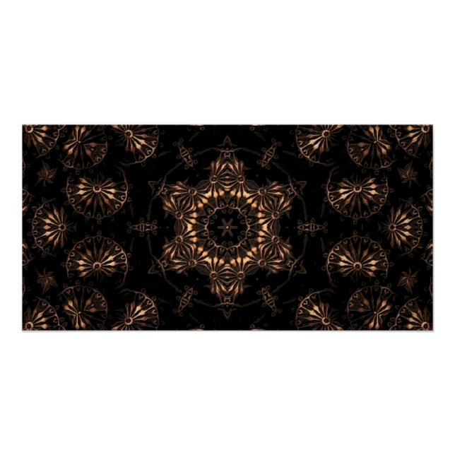 Bronze Age Mandala Poster (Vorderseite)