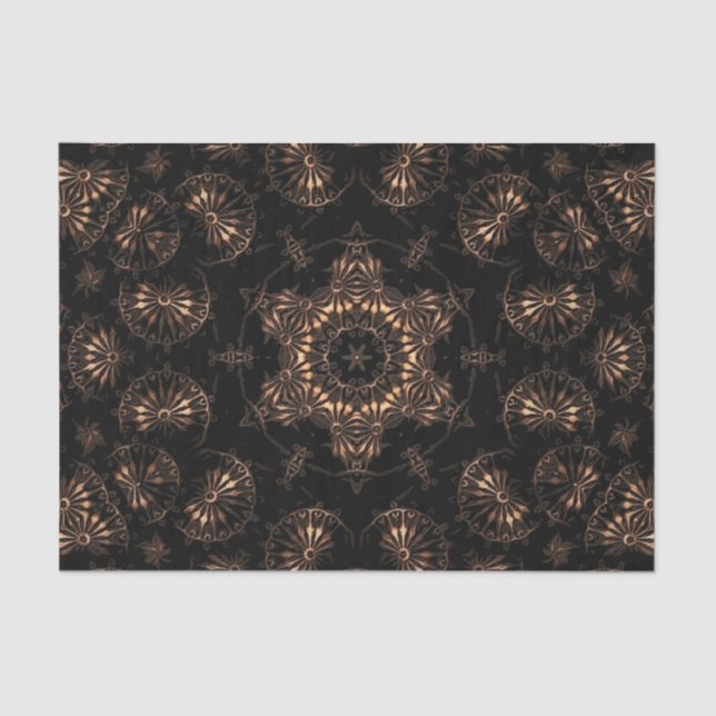 Bronze Age Mandala Seidenpapier (Vorderseite)