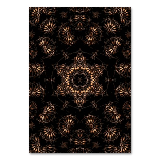 Bronze Age Mandala Tischnummer (Vorderseite)