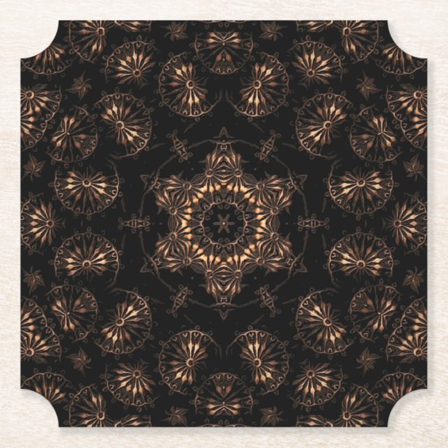 Bronze Age Mandala Untersetzer (Vorderseite)